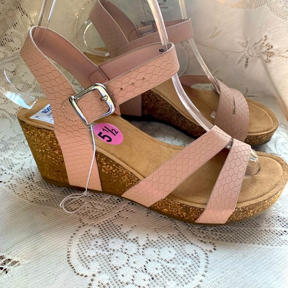 Anne Comfort platform sandals shoes 5 1/2 - Picture 2 of 5